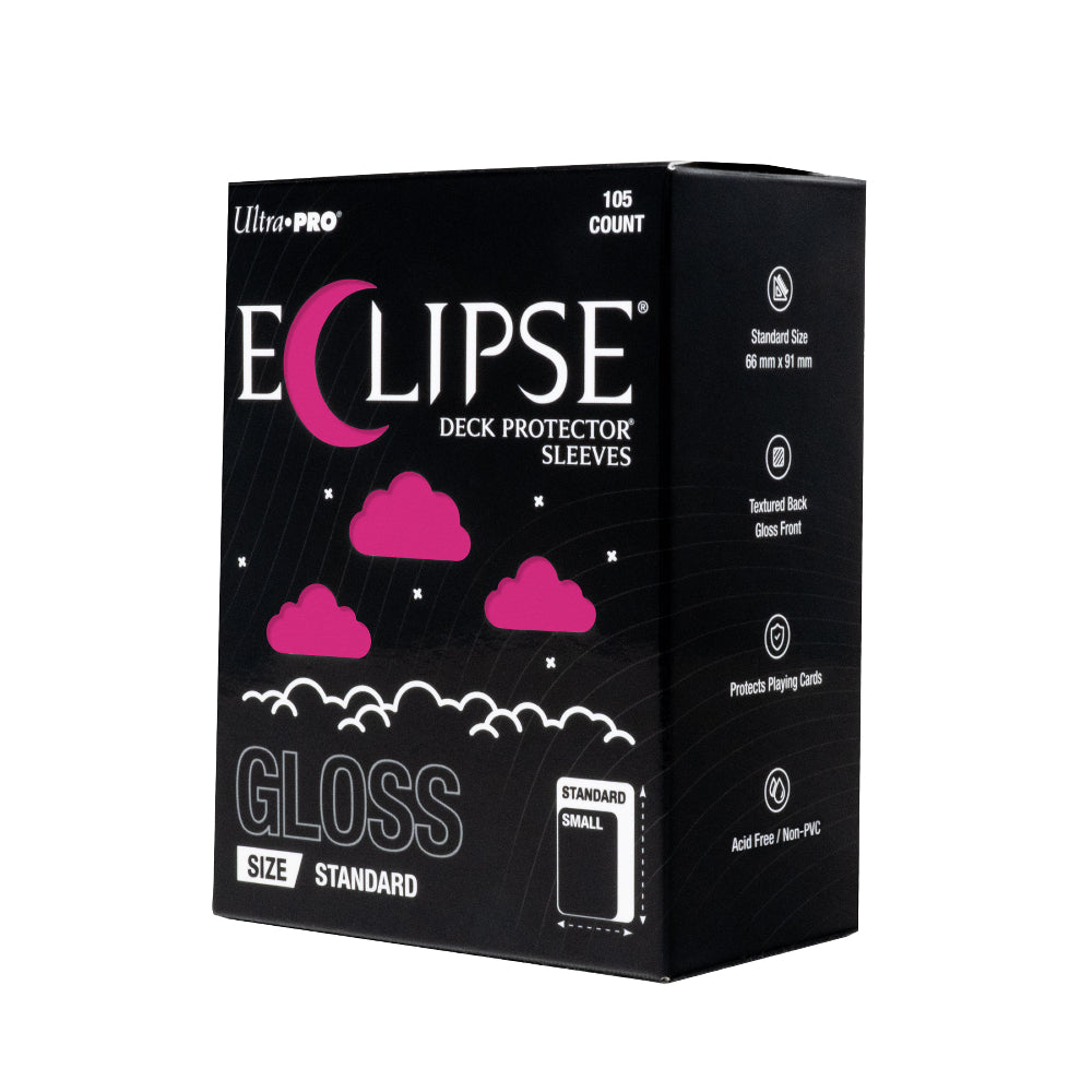 Ultra PRO Deck Protector Sleeves: Eclipse Gloss - Hot Pink (105 Count)