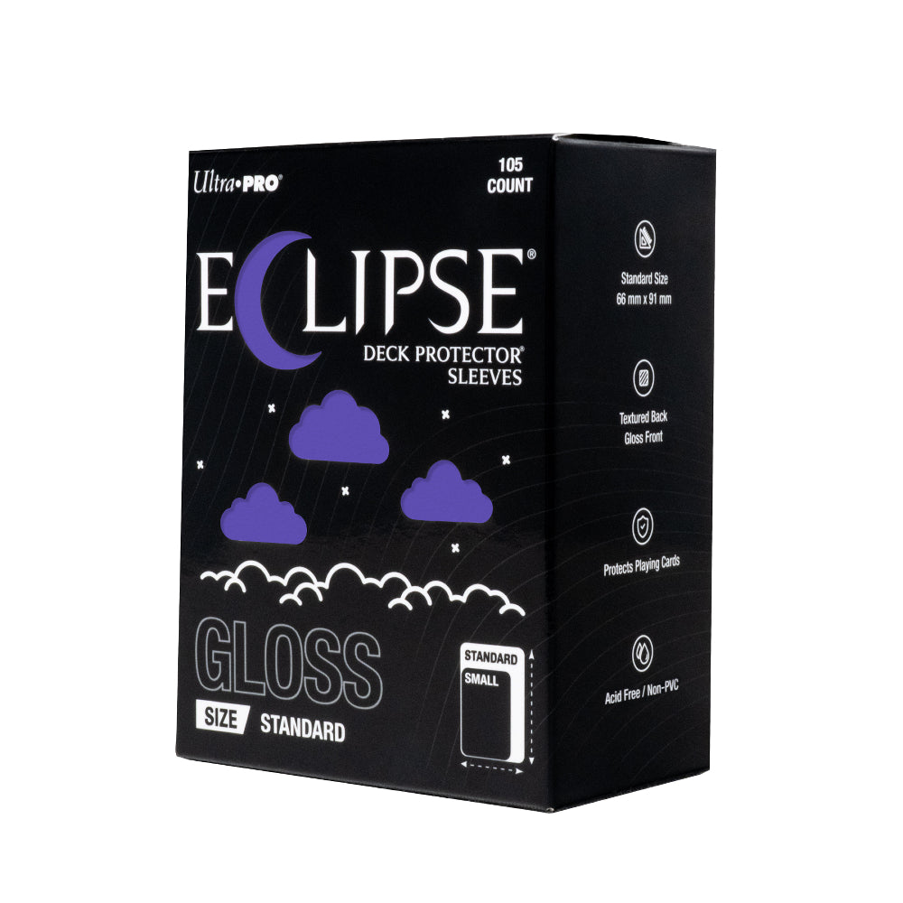 Ultra PRO Deck Protector Sleeves: Eclipse Gloss - Royal Purple (105 Count)
