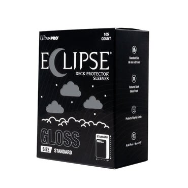 Ultra PRO Deck Protector Sleeves: Eclipse Gloss - Smoke Grey (105 Count)