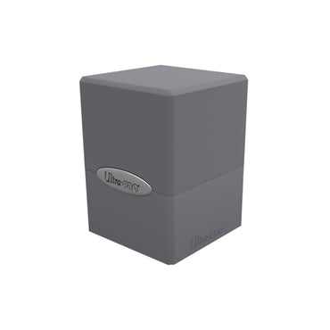 Ultra PRO Deck Box: Satin Cube - Smoke Grey (Holds 100)