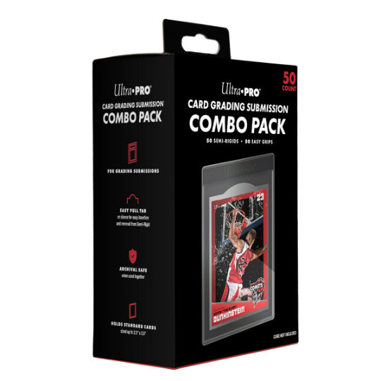 Ultra PRO Sleeves: Graded Card Submission Combo Pack - Semi-Rigid Card Holders
