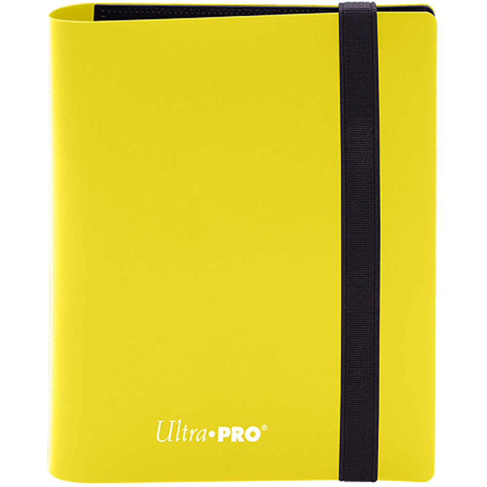 PRO-Binder: Eclipse - Lemon Yellow (2 Pocket / Holds 80)
