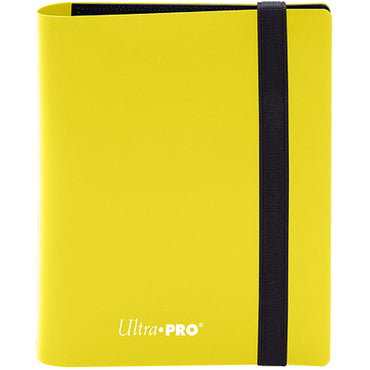 PRO-Binder: Eclipse - Lemon Yellow (2 Pocket / Holds 80)