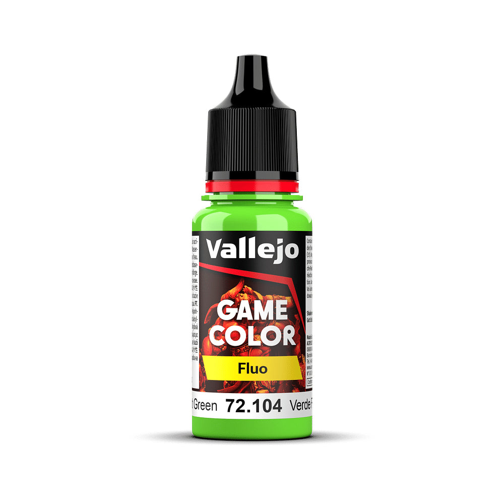 Vallejo: Game Color Fluo - Green (18ml) (72.104)