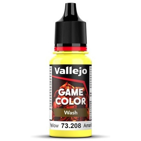 Vallejo Game Colour (18ml): Wash - Yellow