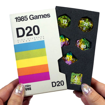 1985 Games: VHS Sharp Edge Dice - Rainbow Bright