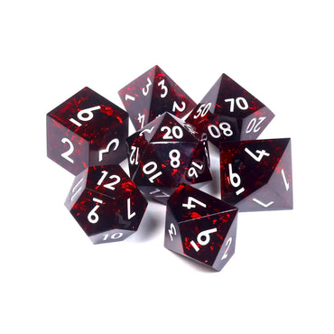1985 Games: VHS Sharp Edge Dice - Ruby Red