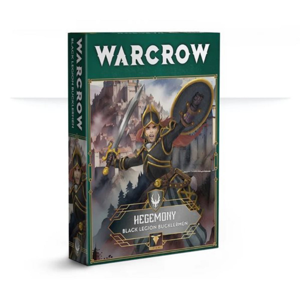Warcrow: Hegemony - Black Legion Bucklerman