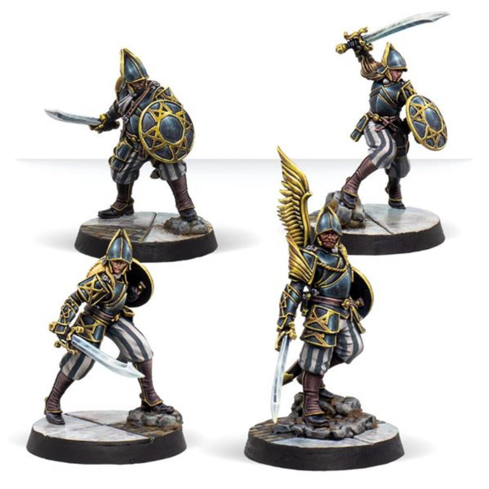 Warcrow: Hegemony - Black Legion Bucklerman