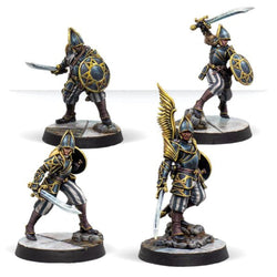 Warcrow: Hegemony - Black Legion Bucklerman