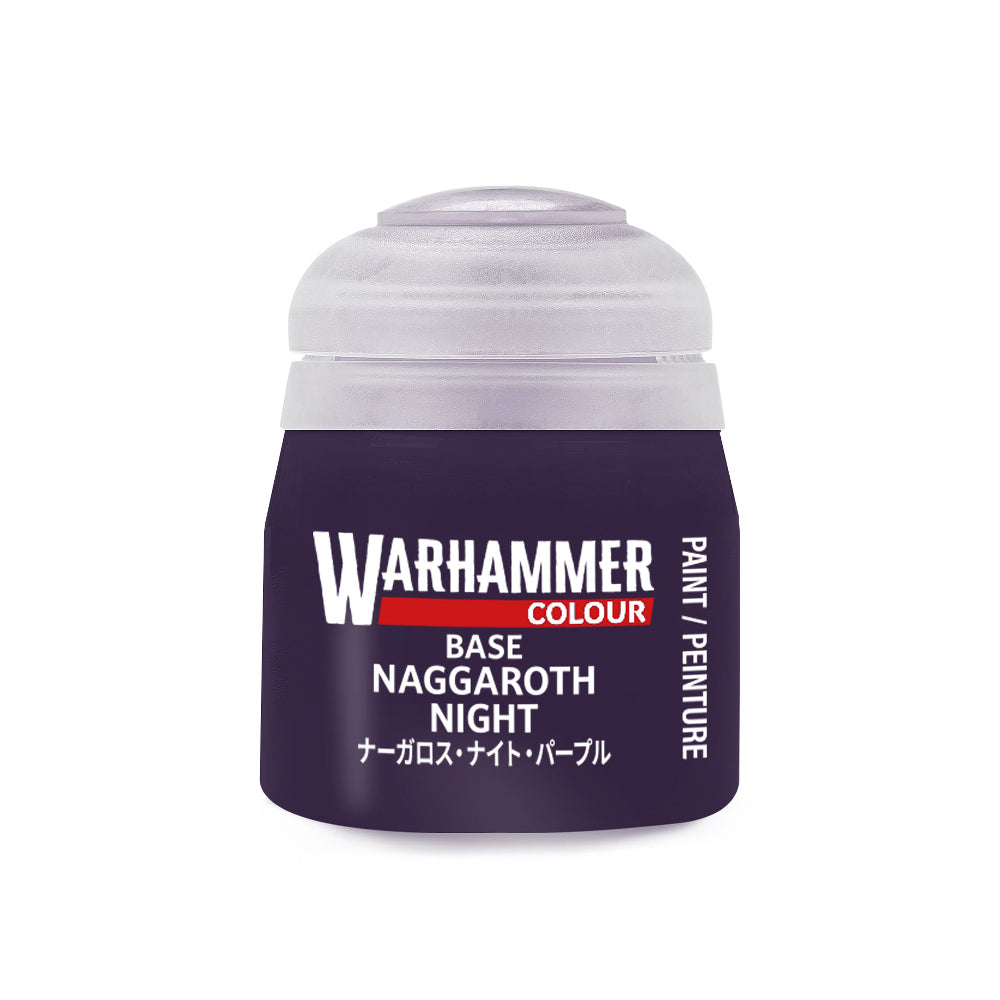 Warhammer Colour: Base Paint - Naggaroth Night (12ml)