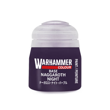 Warhammer Colour: Base Paint - Naggaroth Night (12ml)