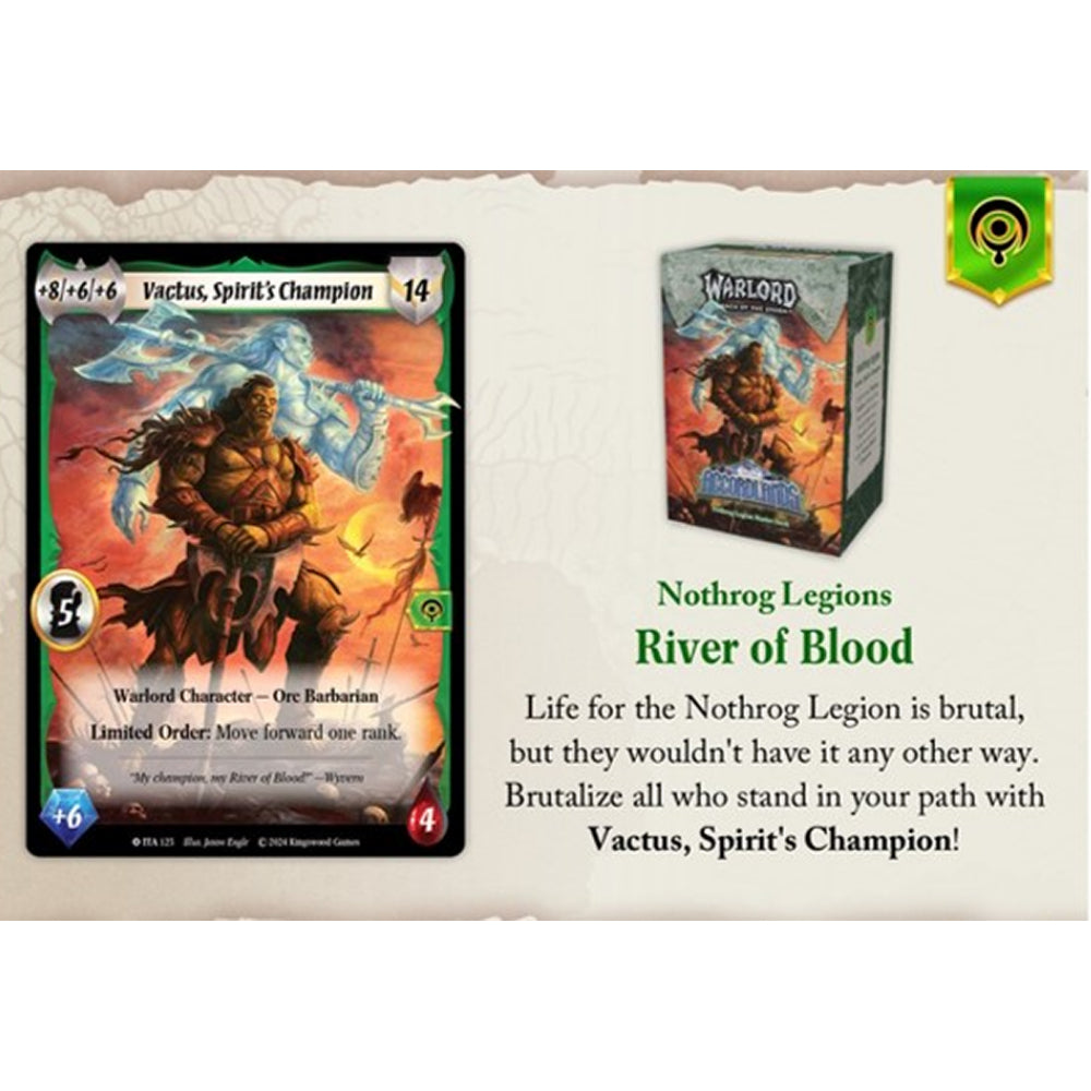 Warlord Saga of the Storm: Into the Accordlands Starter Deck