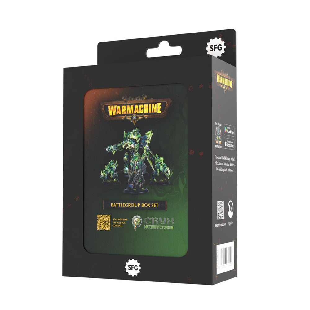 Warmachine: Cryx Necrofactorium Battlegroup Box