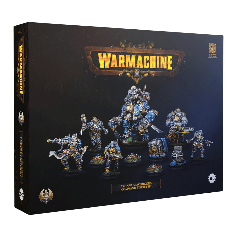 Warmachine: Cygnar Gravediggers Command Starter Set