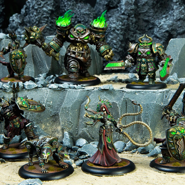 Warmachine: Orgoth Graveborn Command Cadre
