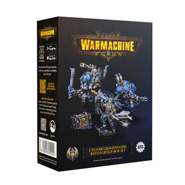 Warmachine: Cygnar Gravediggers Battlegroup Box
