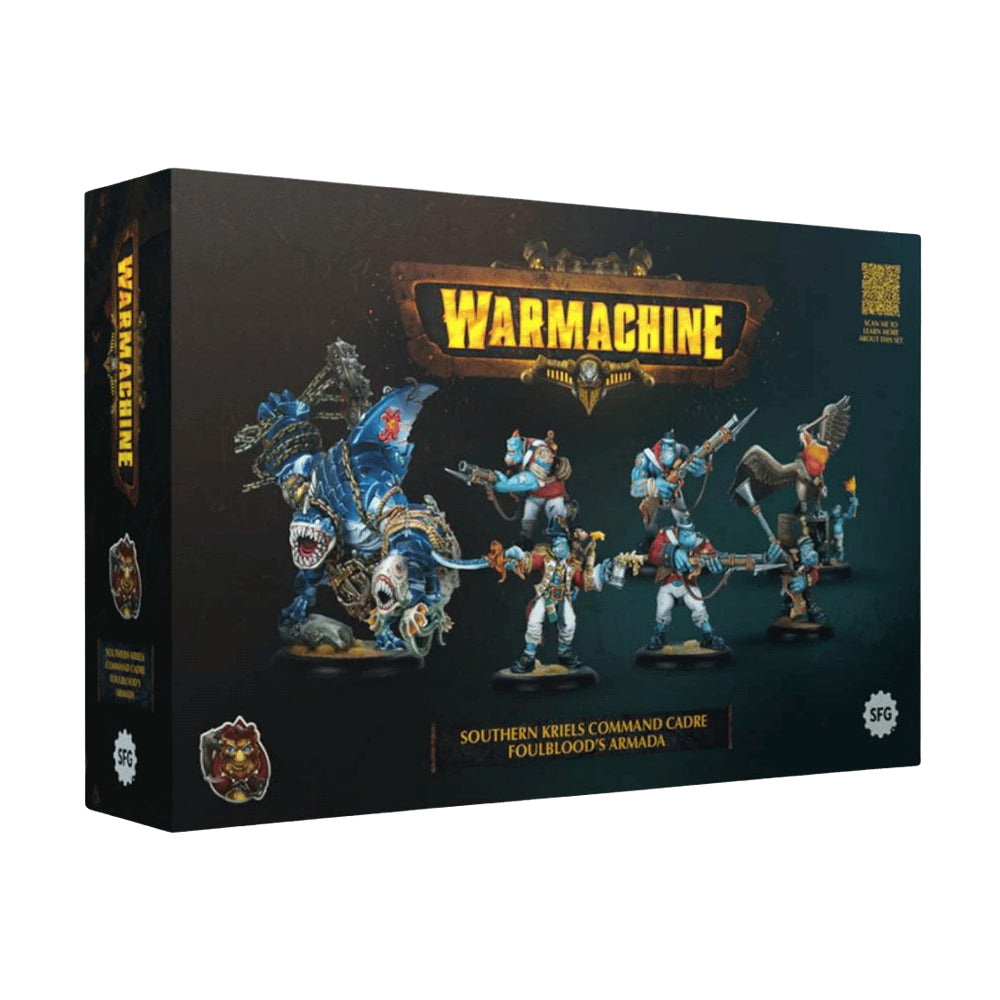 Warmachine: Southern Kriels Command Cadre - Foulblood's Armada