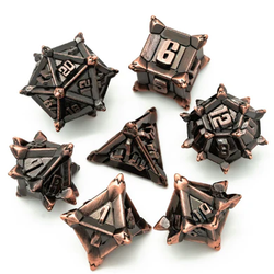 Warrior's Flail: Copper: RPG Dice Set