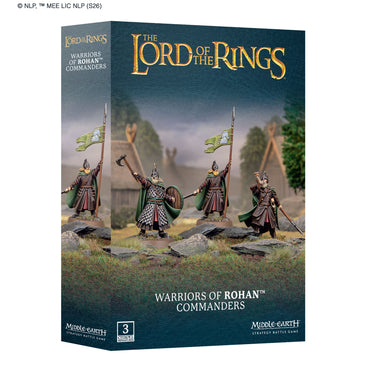 (PREORDER) Middle-earth SBG: Warriors of Rohan Commanders