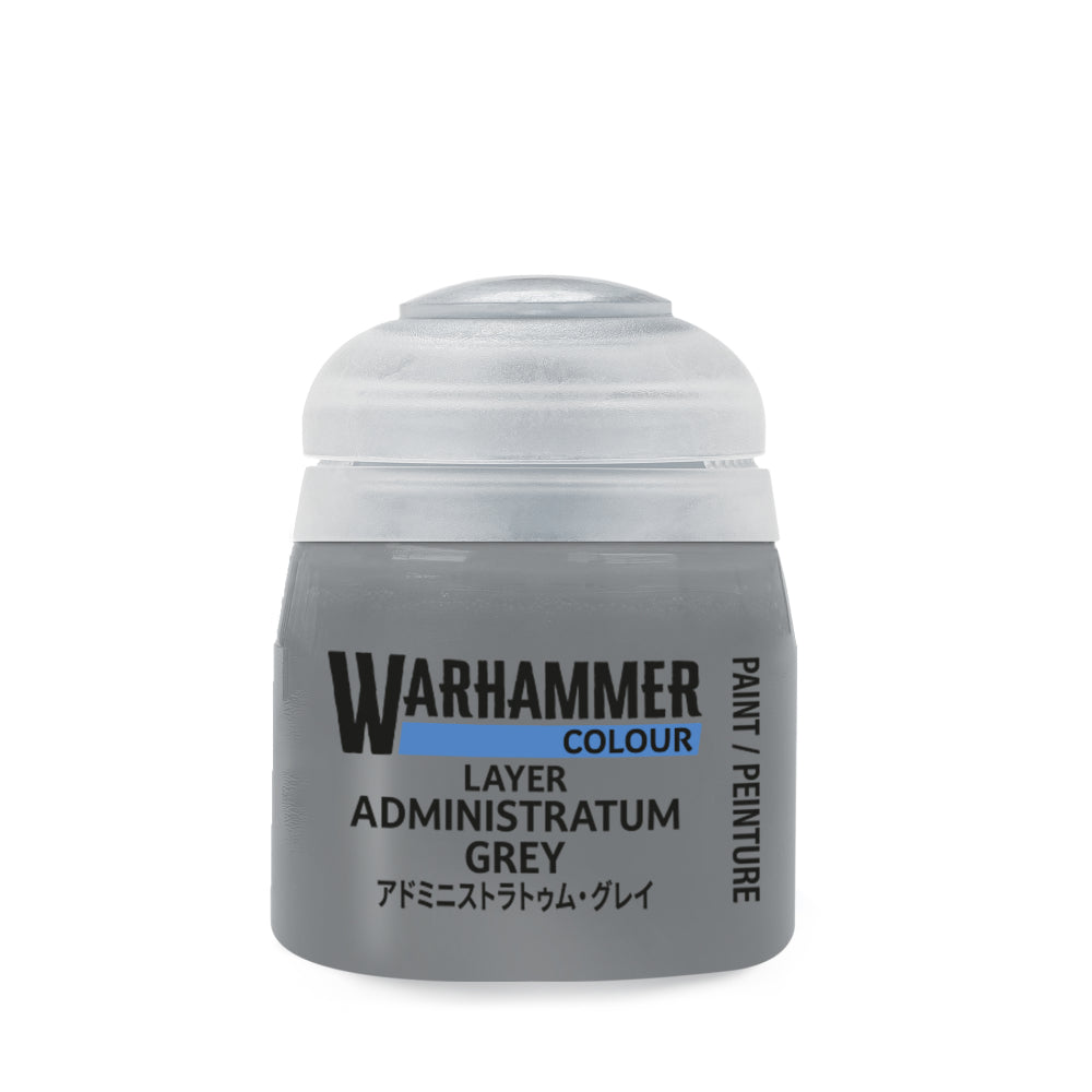 Warhammer Colour: Layer Paint - Administratum Grey (12ml)