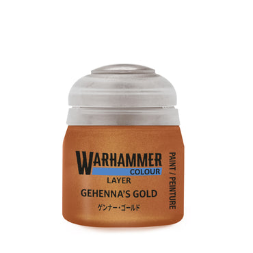 Warhammer Colour: Layer Paint - Gehenna's Gold (12ml)