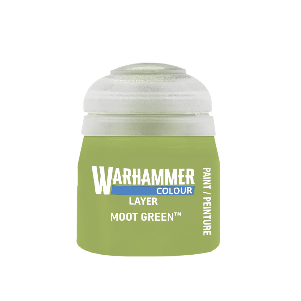 Warhammer Colour: Layer Paint - Moot Green (12ml)
