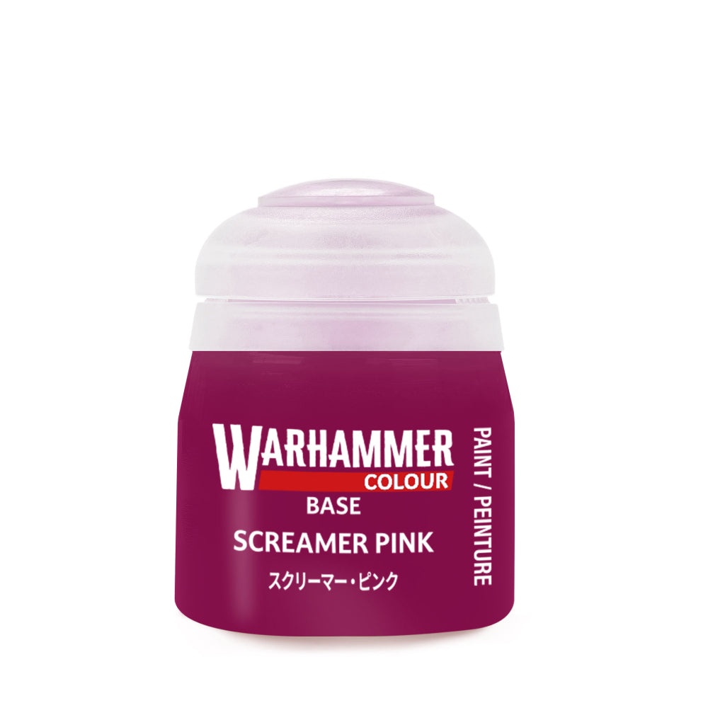 Warhammer Colour: Base Paint - Screamer Pink (12ml)