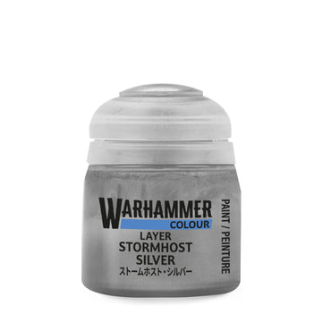 Warhammer Colour: Layer Paint - Stormhost Silver (12ml)
