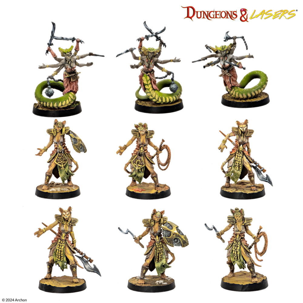 Dungeons & Lasers: White Eyes Dunes (Unpainted)