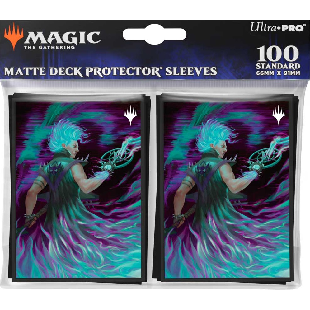 MTG Sleeves: Aetherdrift - Winter, Cursed Rider (100ct)