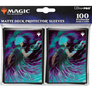 MTG Sleeves: Aetherdrift - Winter, Cursed Rider (100ct)