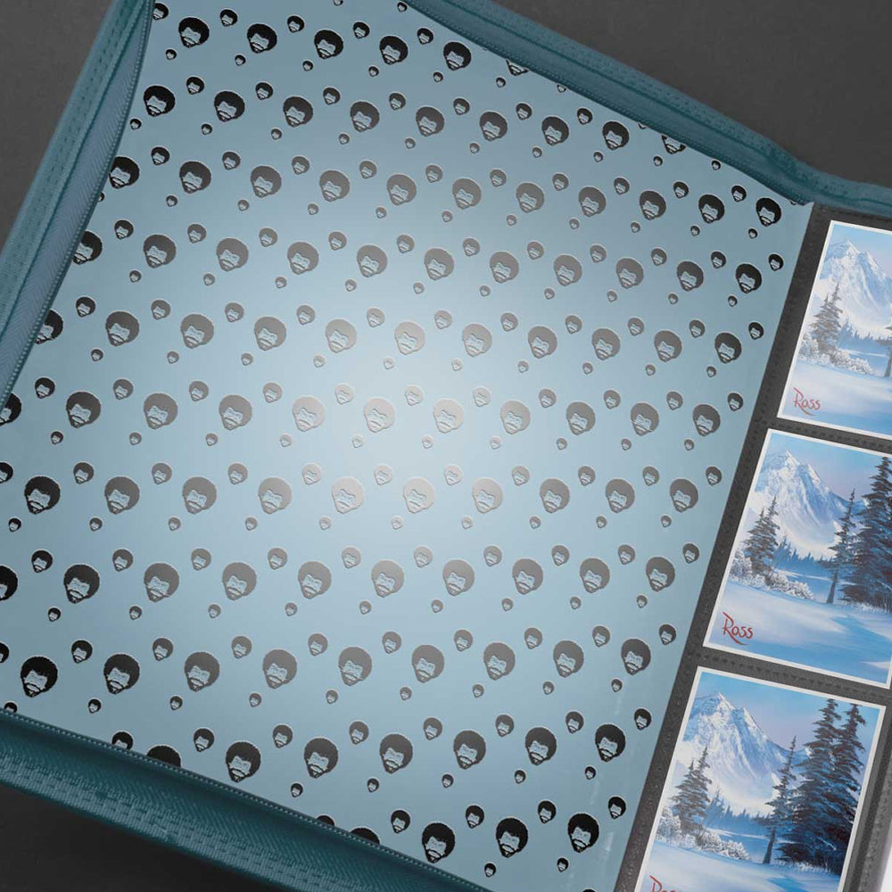 Zippered PRO-Binder: Bob Ross - Winter Paradise (9 Pocket / Holds 360 / Ultra PRO)