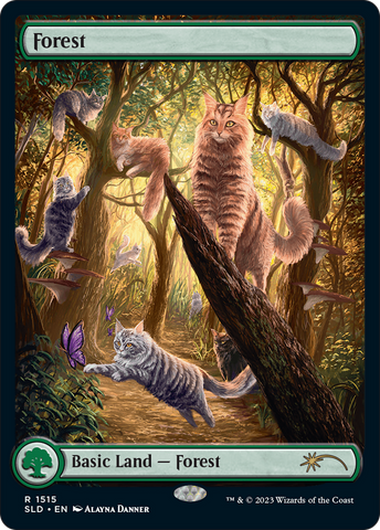 Forest (1515) [Secret Lair Commander Deck: Raining Cats and Dogs]