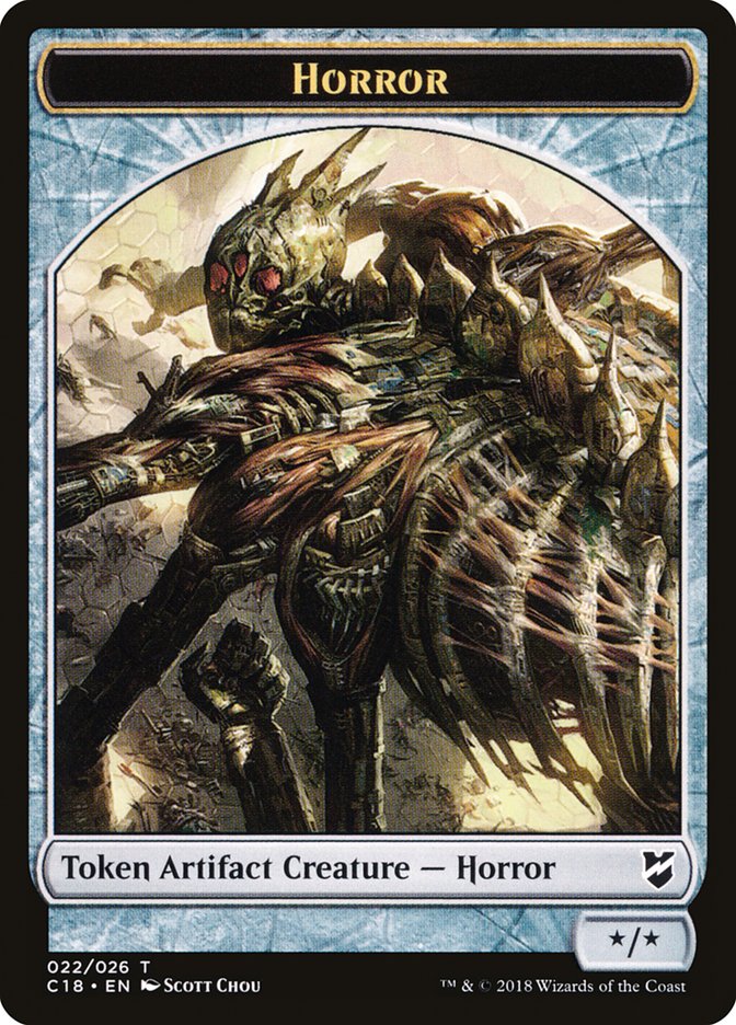 Horror [Commander 2018 Tokens]