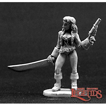 Bones Miniature: Finaela 1/2 Elf Pirate