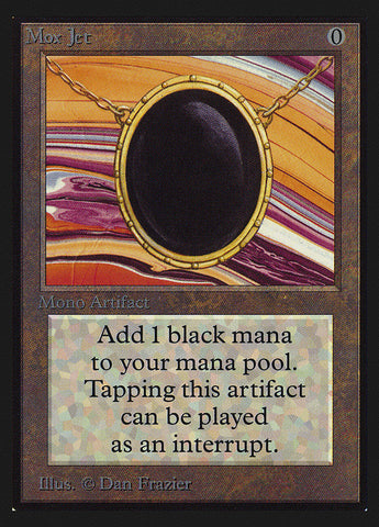 Mox Jet (Black Stone) [International Collectors’ Edition]