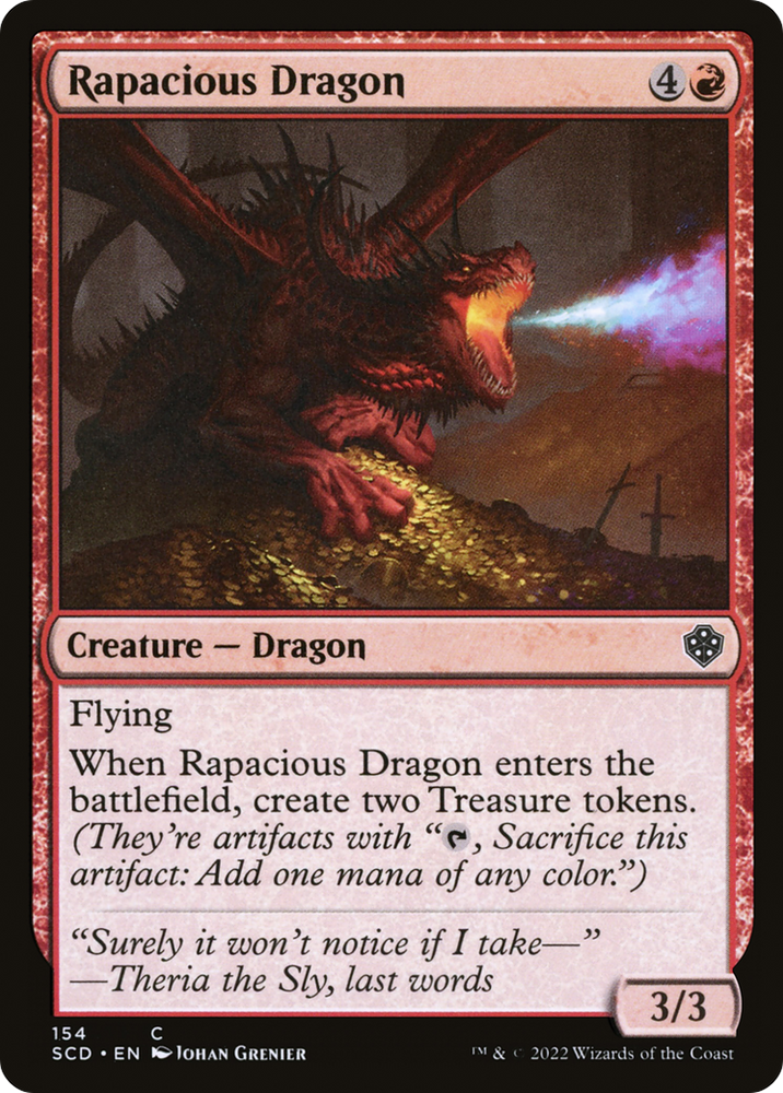 Rapacious Dragon [Starter Commander Decks]