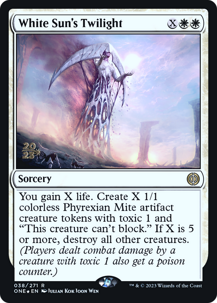 White Sun's Twilight [Phyrexia: All Will Be One Prerelease Promos]