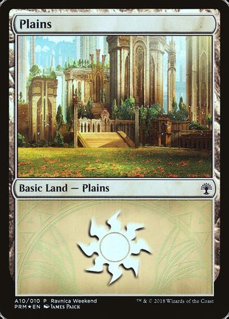 Plains - Selesnya (A10) [GRN Ravnica Weekend]
