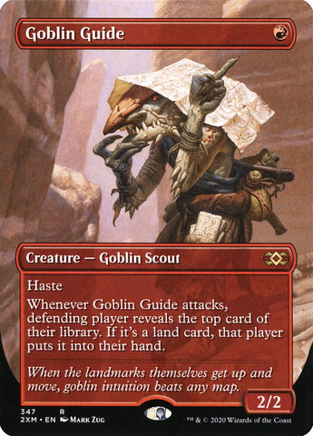 Goblin Guide (Borderless) [Double Masters]
