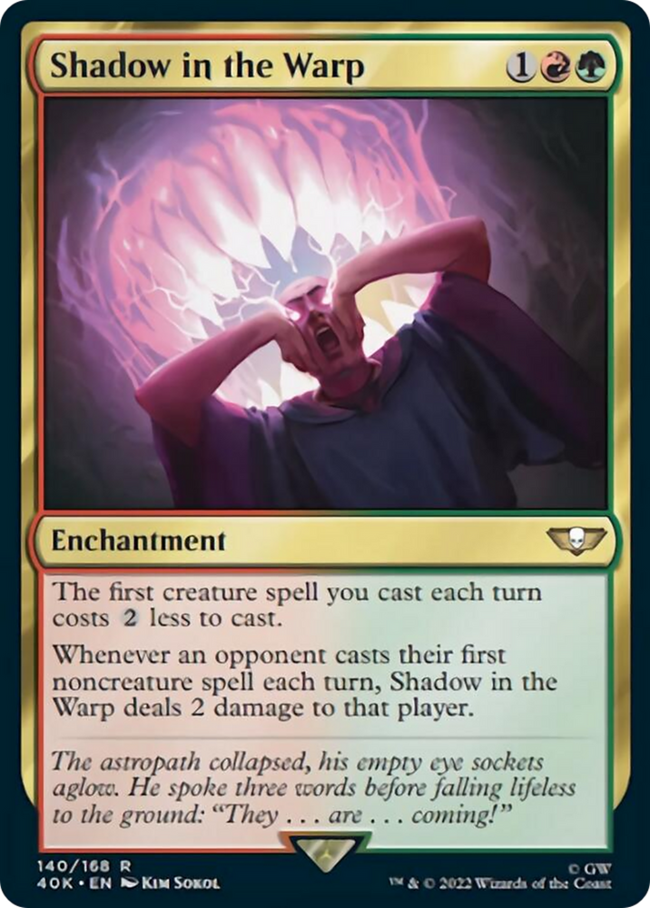 Shadow in the Warp (Surge Foil) [Universes Beyond: Warhammer 40,000]