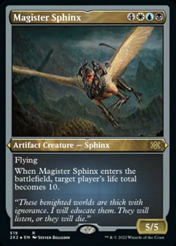 Magister Sphinx (Foil Etched) [Double Masters 2022]