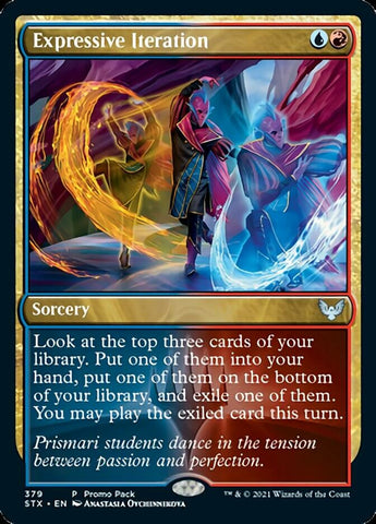 Expressive Iteration (Promo Pack) [Strixhaven: School of Mages]