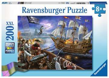Ravensburger Puzzles (XXL 200 Pieces): Blackbeard's Battle
