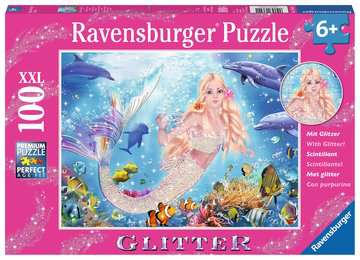 Puzzle: Ravensburger - Mermaids & Dolphins (60 pcs)