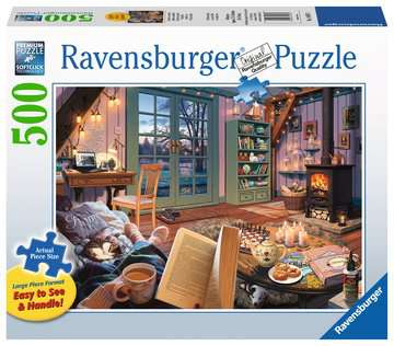 Puzzle: Ravensburger - Cozy Retreat (500 pc)