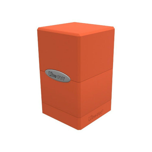 Satin Tower Deck Box: Orange