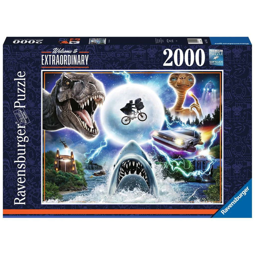Puzzle: Ravensburger - 2000 Pieces: Universal & Amblin