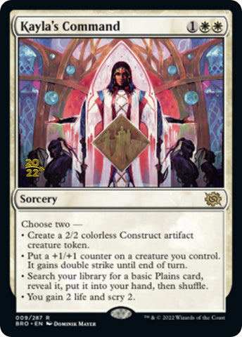 Kayla's Command [The Brothers' War: Prerelease Promos]